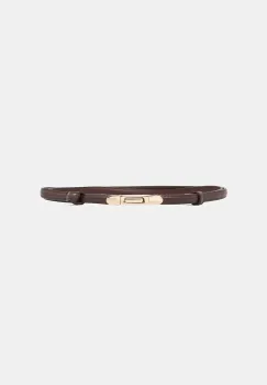 Answear.LAB curea de piele culoarea maro imagine