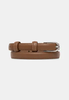 Answear.LAB curea de piele culoarea maro imagine