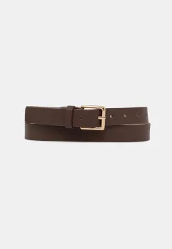 Answear.LAB curea de piele culoarea maro imagine