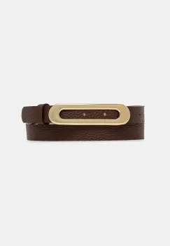 Answear.LAB curea de piele culoarea maro imagine