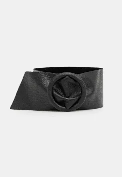 Answear Lab curea de piele culoarea negru imagine