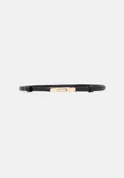 Answear.LAB curea de piele culoarea negru imagine