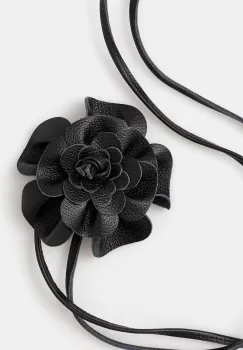 Answear Lab curea de piele culoarea negru imagine