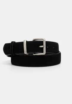 Answear Lab curea de piele culoarea negru imagine