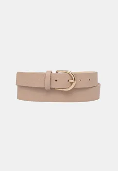 Answear.LAB curea de piele culoarea roz imagine