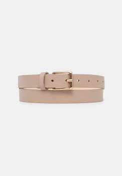 Answear.LAB curea de piele culoarea roz imagine