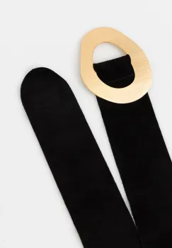 Answear Lab curea din piele intoarsa imagine