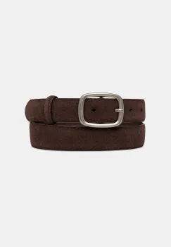 Answear.LAB curea din piele intoarsa culoarea maro imagine