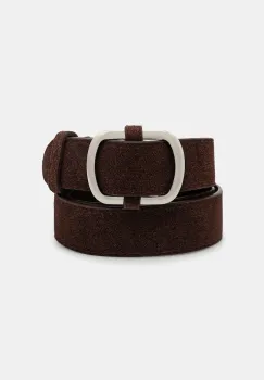 Answear.LAB curea din piele intoarsa culoarea maro imagine