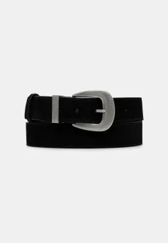 Answear.LAB curea din piele intoarsa culoarea negru imagine