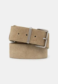 Answear.LAB curea din piele intoarsa culoarea verde imagine