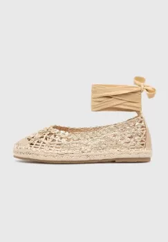 Answear Lab espadrile culoarea auriu imagine