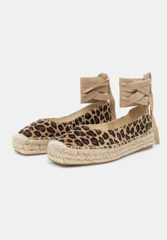 Answear Lab espadrile din piele intoarsa culoarea maro imagine