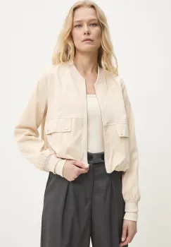 Answear Lab geaca bomber femei, culoarea bej, de tranzitie imagine