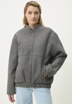 Answear Lab geaca culoarea gri, de tranzitie imagine