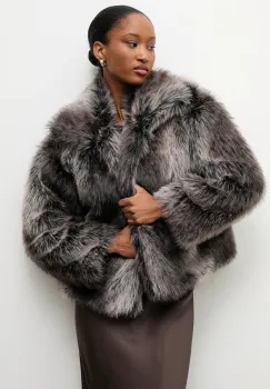 Answear.LAB geaca culoarea negru, de tranzitie imagine