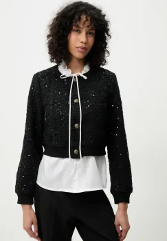 Answear Lab geaca culoarea negru, de tranzitie imagine