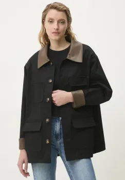 Answear Lab geaca culoarea negru, de tranzitie imagine