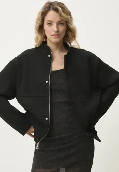 Answear Lab geaca culoarea negru, de tranzitie imagine