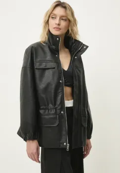 Answear Lab geaca culoarea negru, de tranzitie imagine
