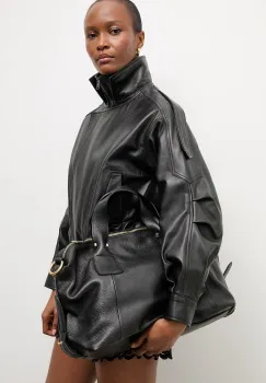 Answear.LAB geaca de biker pentru femei, din piele YARA Unscripted Collection imagine