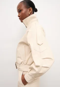 Answear.LAB geaca de biker pentru femei, din piele YARA Unscripted Collection imagine