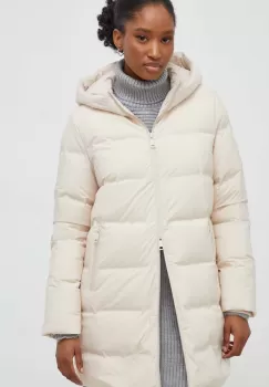 Answear Lab geaca de puf femei, culoarea bej, de iarna imagine