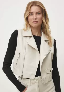 Answear Lab geaca femei, culoarea bej, de tranzitie imagine