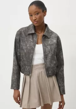 Answear Lab geaca femei, culoarea gri, de tranzitie imagine
