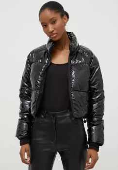 Answear Lab geaca femei, culoarea negru, de iarna imagine