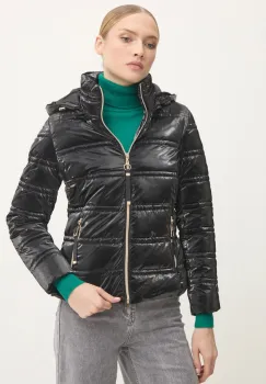 Answear Lab geaca femei, culoarea negru, de iarna imagine