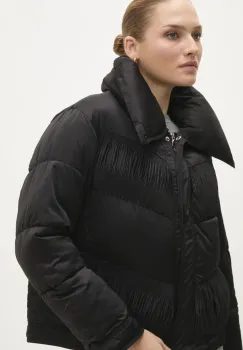 Answear Lab geaca femei, culoarea negru, de iarna imagine