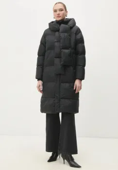 Answear Lab geaca femei, culoarea negru, de iarna, oversize imagine