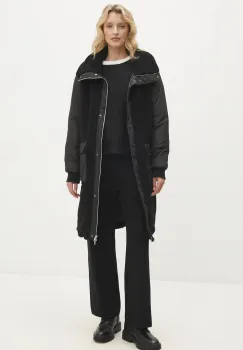 Answear Lab geaca femei, culoarea negru, de tranzitie imagine