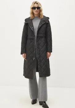 Answear Lab geaca femei, culoarea negru, de tranzitie imagine