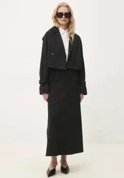 Answear Lab geaca femei, culoarea negru, de tranzitie imagine