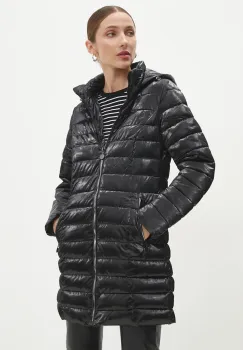 Answear Lab geaca femei, culoarea negru, de tranzitie imagine