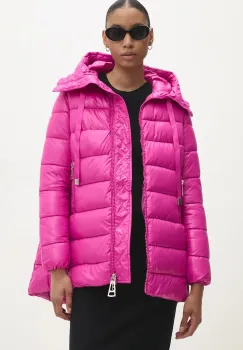Answear Lab geaca femei, culoarea roz, de iarna imagine