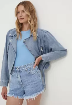 Answear Lab geaca jeans femei, de tranzitie imagine