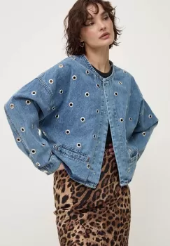 Answear Lab geaca jeans femei, de tranzitie imagine