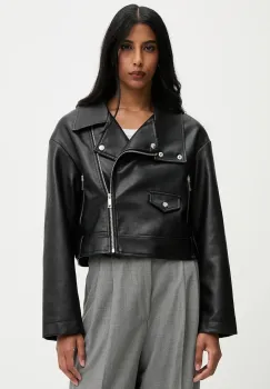Answear.LAB geaca ramones culoarea negru, de tranzitie imagine