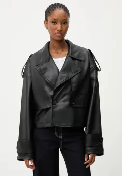 Answear.LAB geaca ramones culoarea negru, de tranzitie imagine
