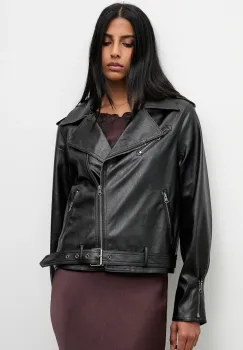 Answear.LAB geaca ramones culoarea negru, de tranzitie imagine