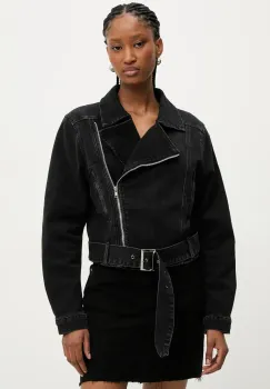 Answear Lab geaca ramones culoarea negru, de tranzitie imagine