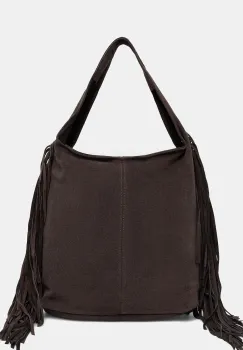 Answear.LAB geanta de mana din piele intoarsa imagine