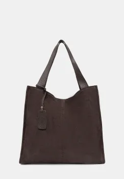 Answear.LAB geanta de mana din piele intoarsa imagine