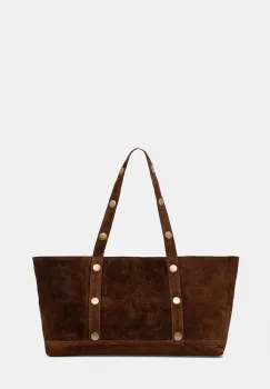 Answear.LAB geanta de mana din piele intoarsa imagine