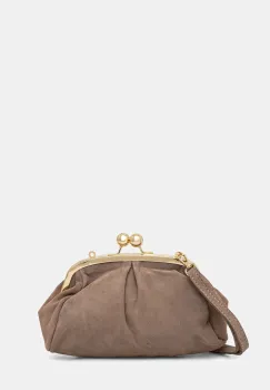 Answear.LAB geanta de mana din piele intoarsa culoarea maro imagine