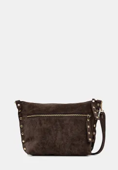 Answear.LAB geanta de mana din piele intoarsa culoarea maro imagine