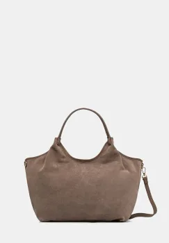 Answear.LAB geanta de mana din piele intoarsa culoarea maro imagine